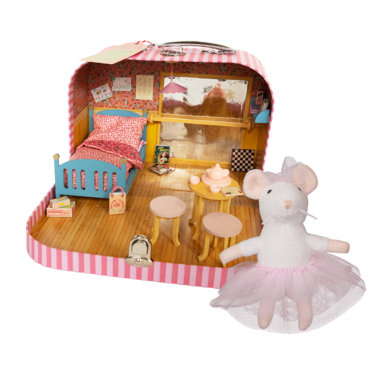 Pack – Sala de Ballet para Llevar + Peluche Ella