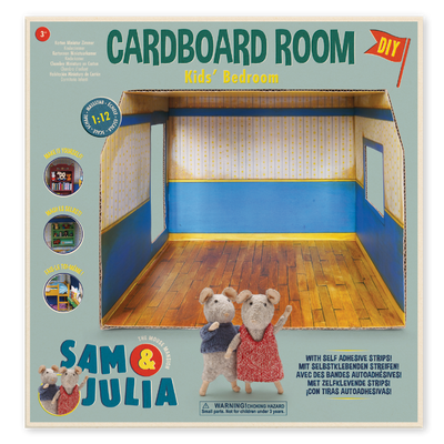 Habitación Miniatura de Cartón – Dormitorio Infantil