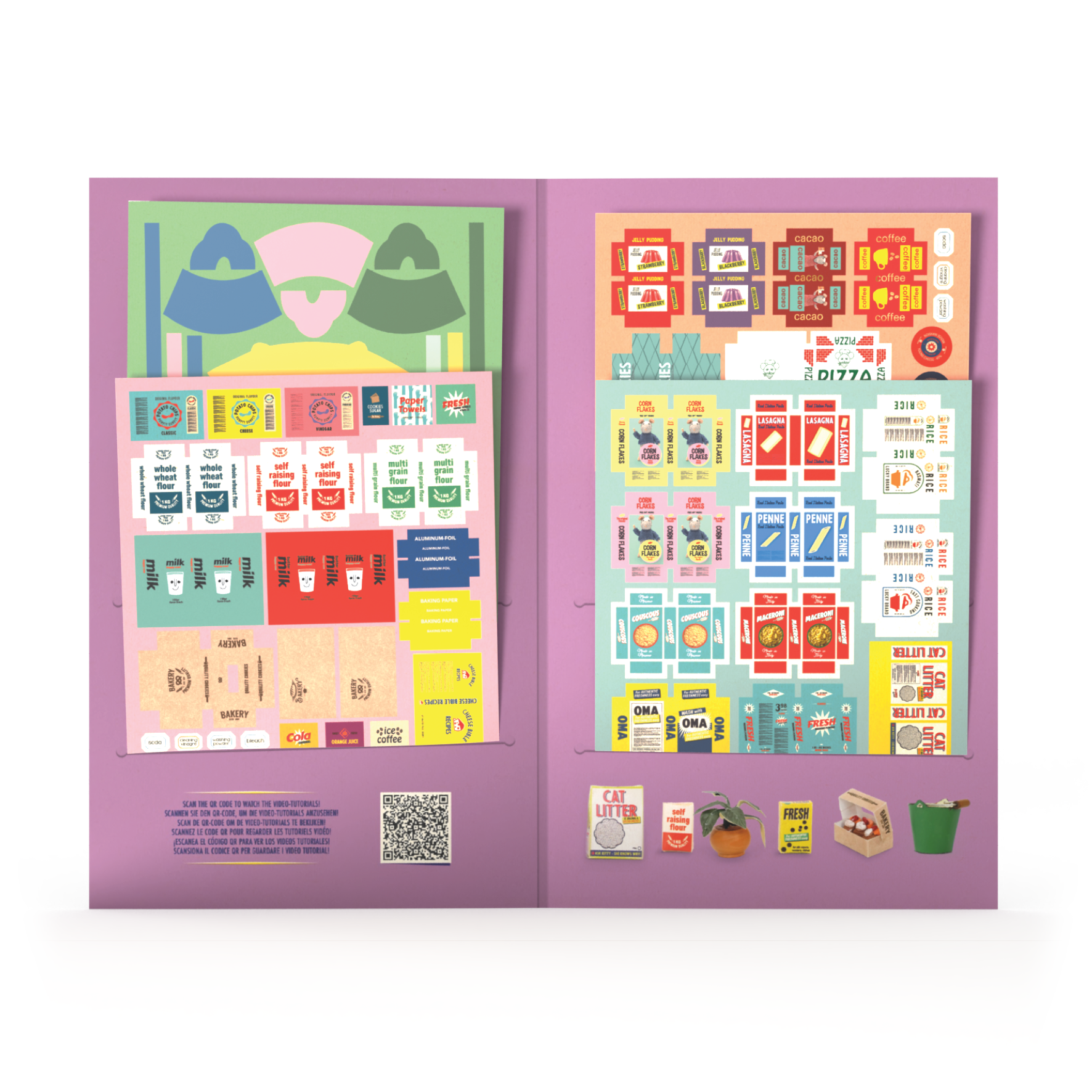 Decoración Papel – Para la Cosina