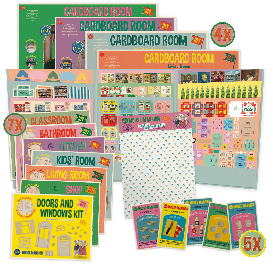 Pack Lujo: Crear tu Propia Casa de los Ratones