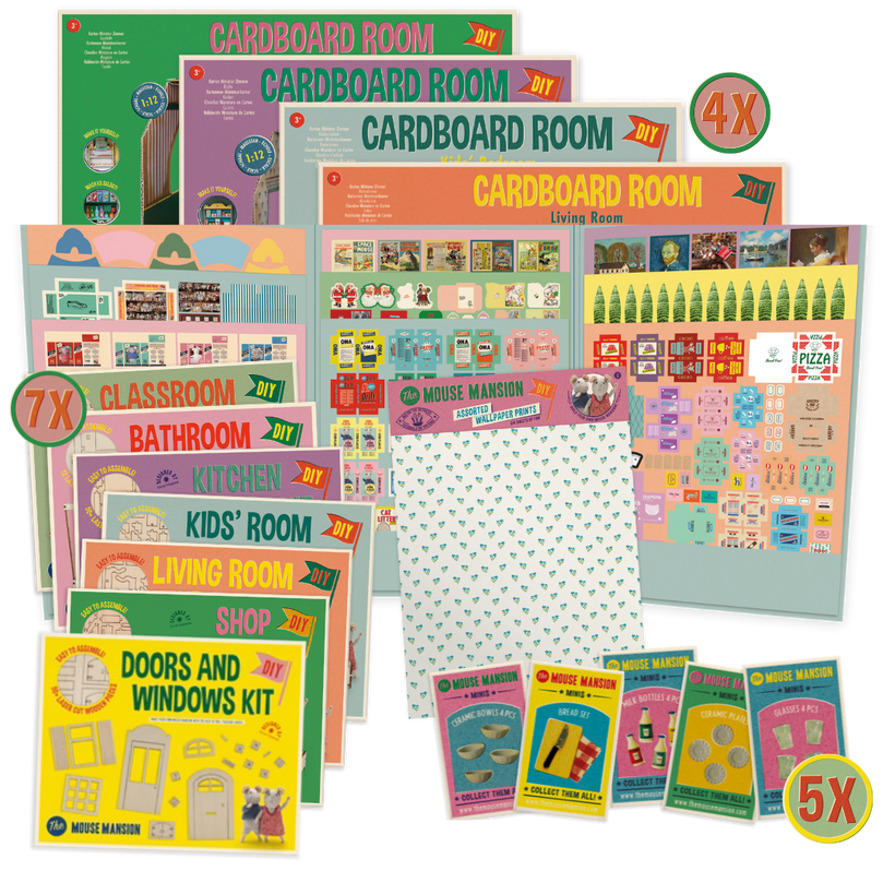 Paquete de lujo para construir tu propia Casa de los Ratones