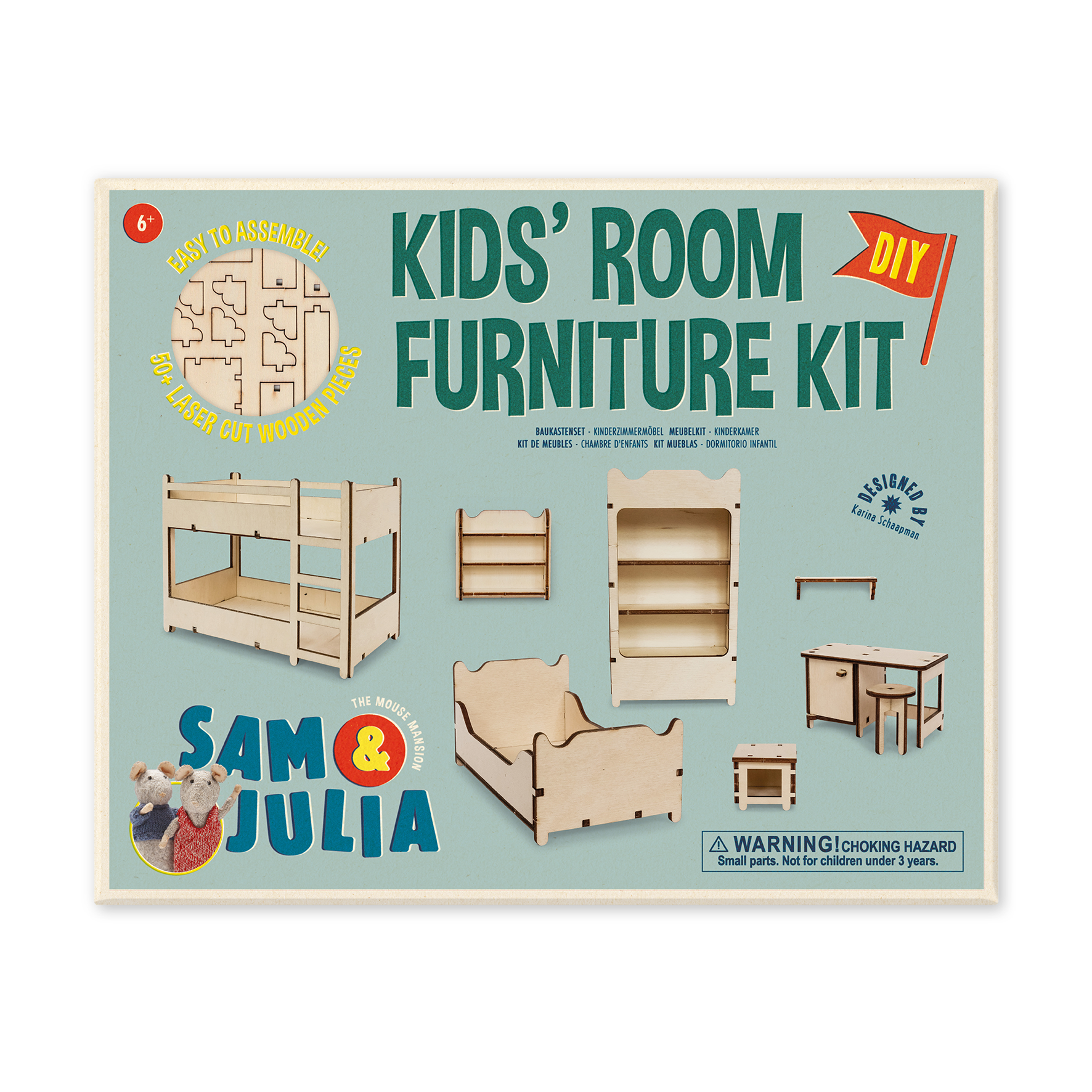 Kit mueblas - Dormitorio infantil