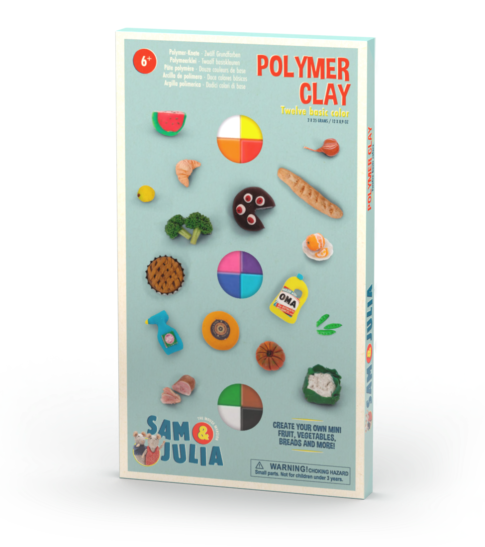 Arcilla de Polimero – Doce colores básicos