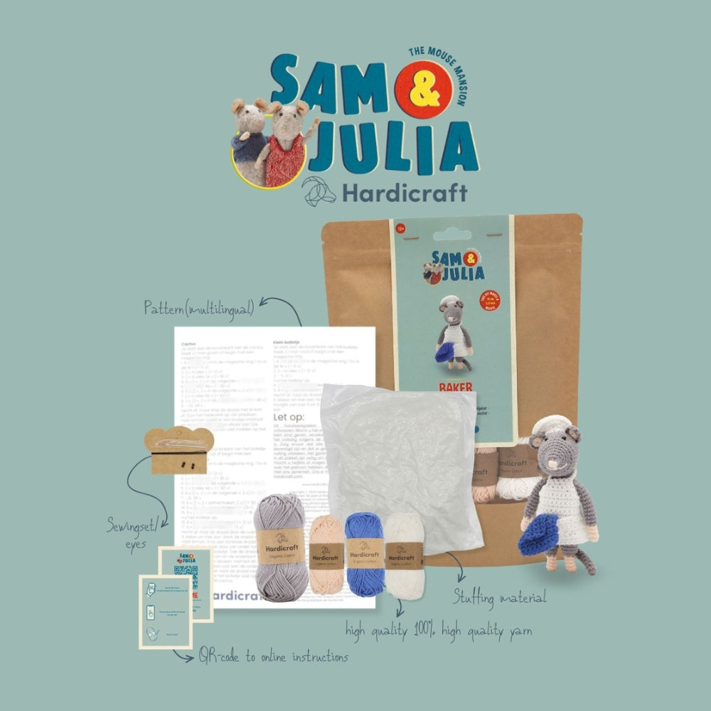 Paquete de Crochet Kit - La Panadera