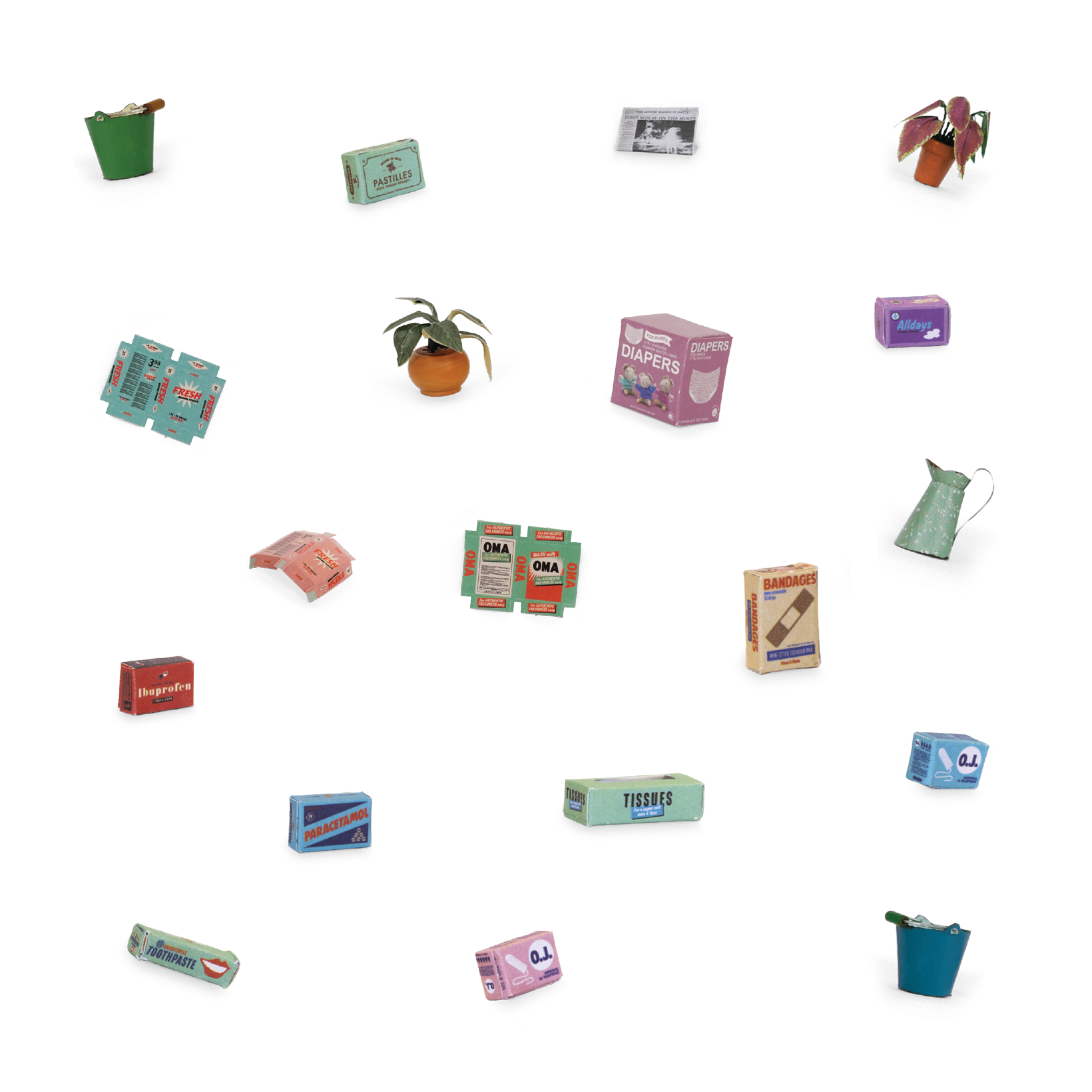 Kit Básico de Manualidades - Baño