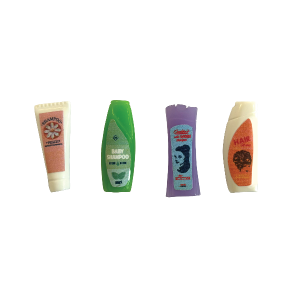 Minis – Botellas de Champú (4 piezas)