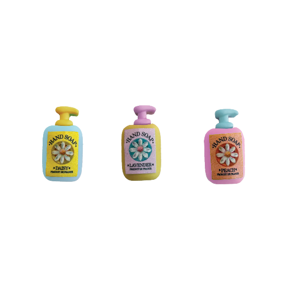 Minis - Botellas de Jabón (3 piezas)