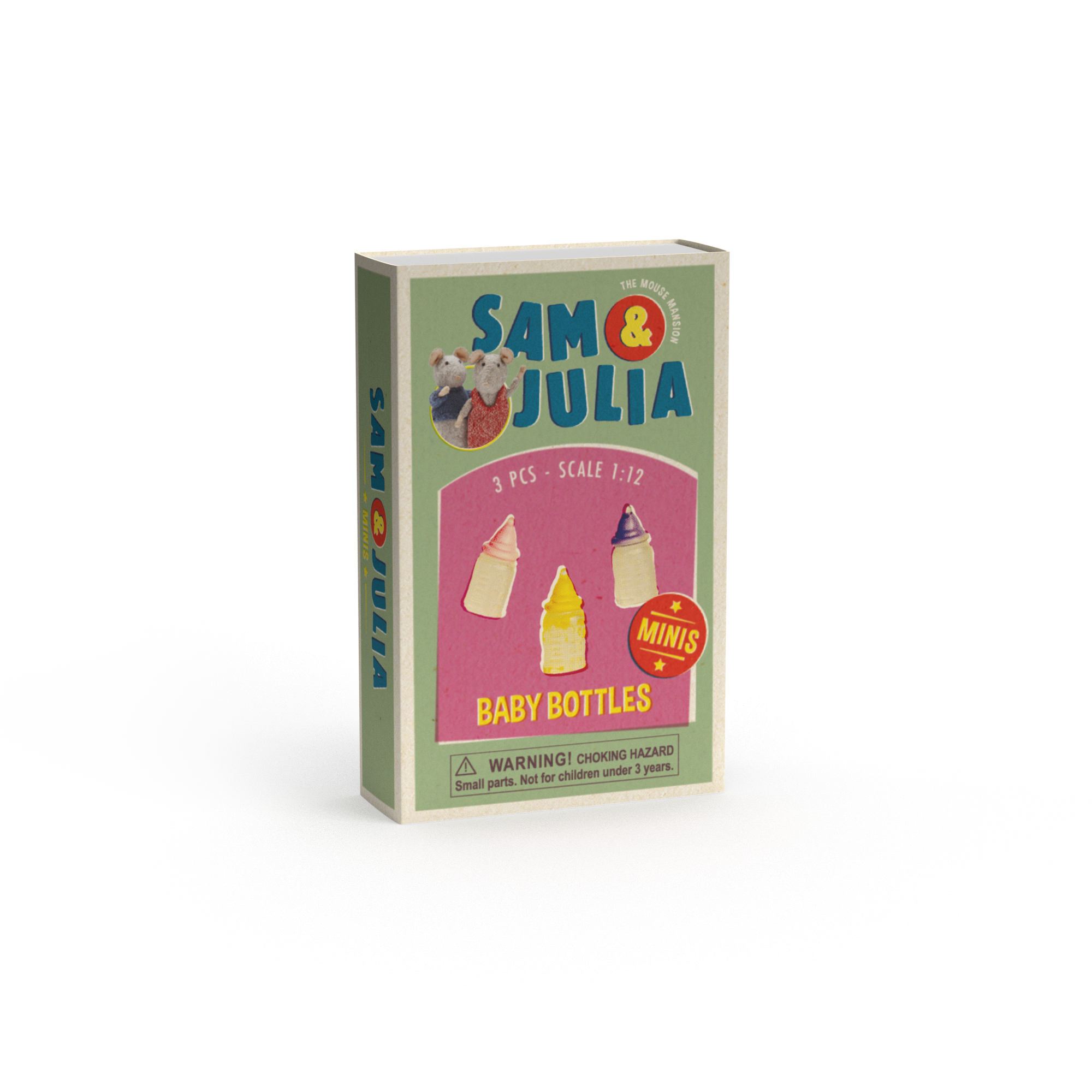 Minis - Biberones (3 piezas)