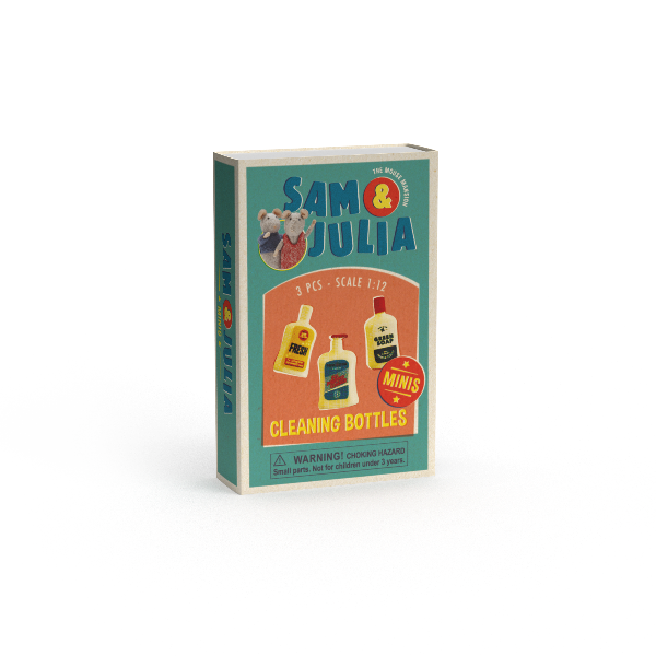 Mini's - Botellas de Limpieza (3 piezas)