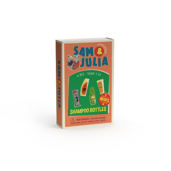 Minis - Botellas de Champú (4 piezas)