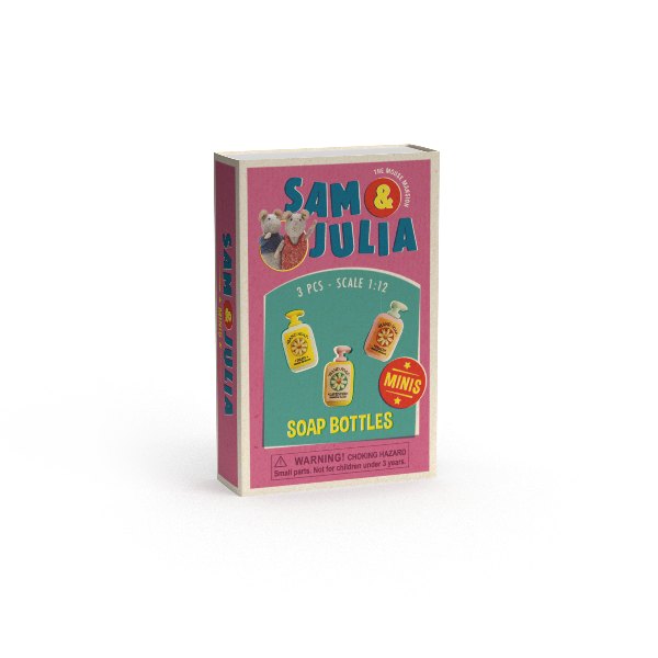 Minis - Botellas de Jabón (3 piezas)