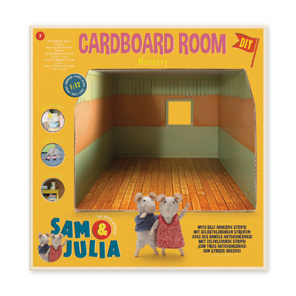 Habitación Miniatura de Cartón – La Habitación de Bebé