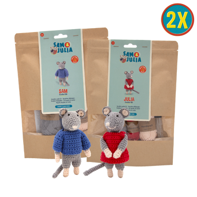 Pack de Crochet – Sam & Julia