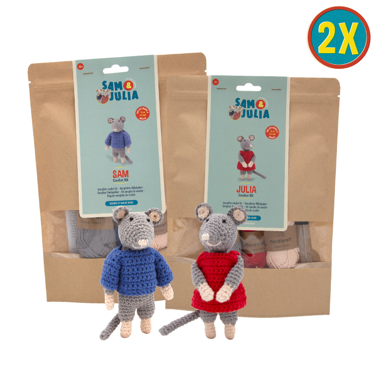 Sam & Julia - Pack de Crochet