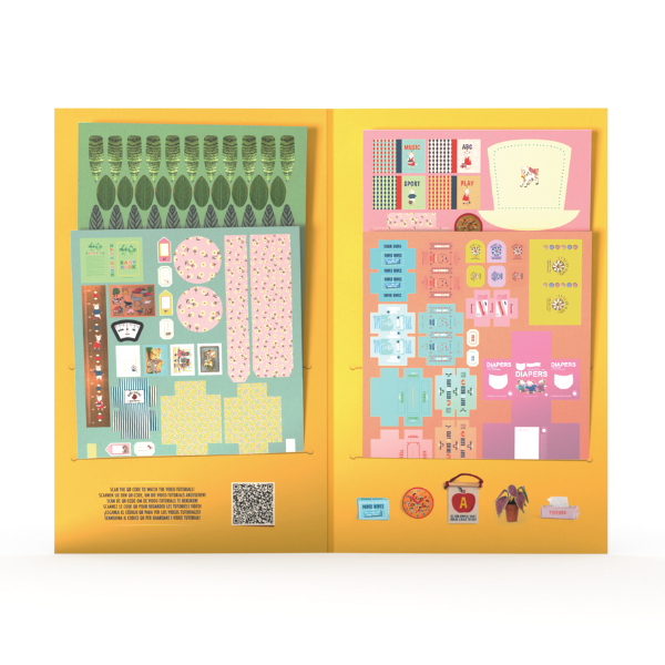 Decoración Papel – Para la habitación de Bebé