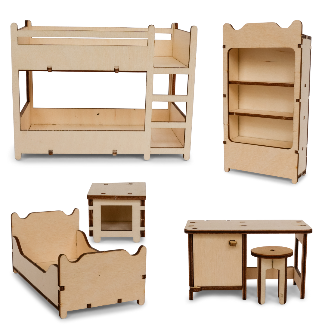Kit mueblas – Dormitorio infantil