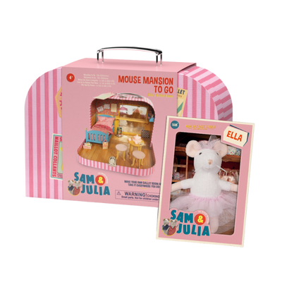 Pack – Sala de Ballet para Llevar + Peluche Ella