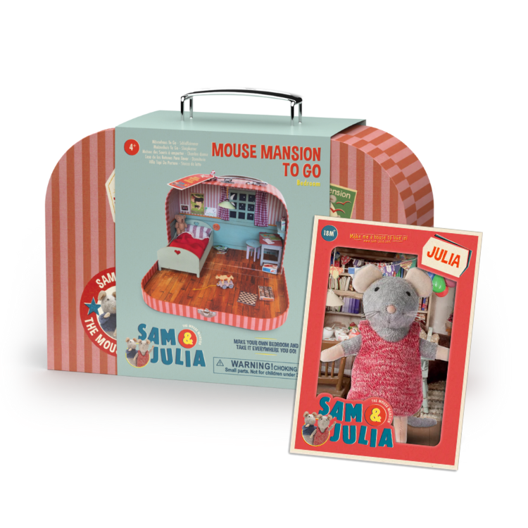 Pack – Dormitorio para Llevar + Peluche Julia