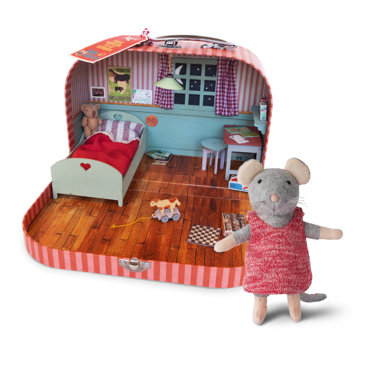Pack: Dormitorio para Llevar + Peluche Julia