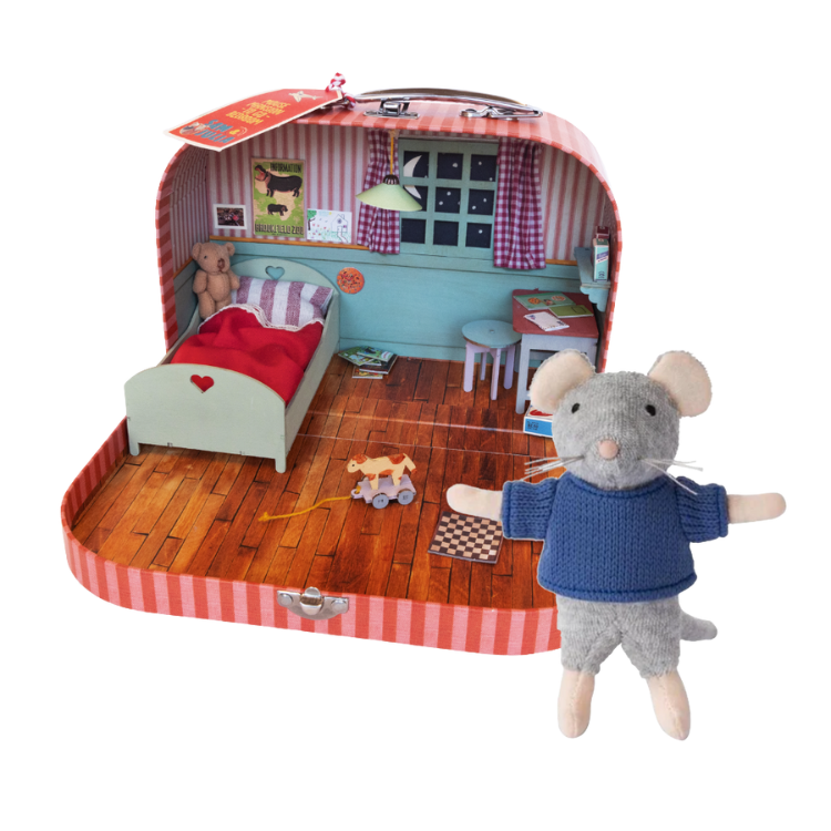 Pack – Dormitorio para Llevar + Peluche Sam
