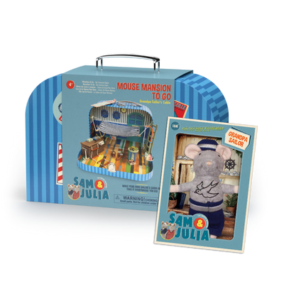 Pack – Cabaña para Llevar + Peluche Abuelo Marinero