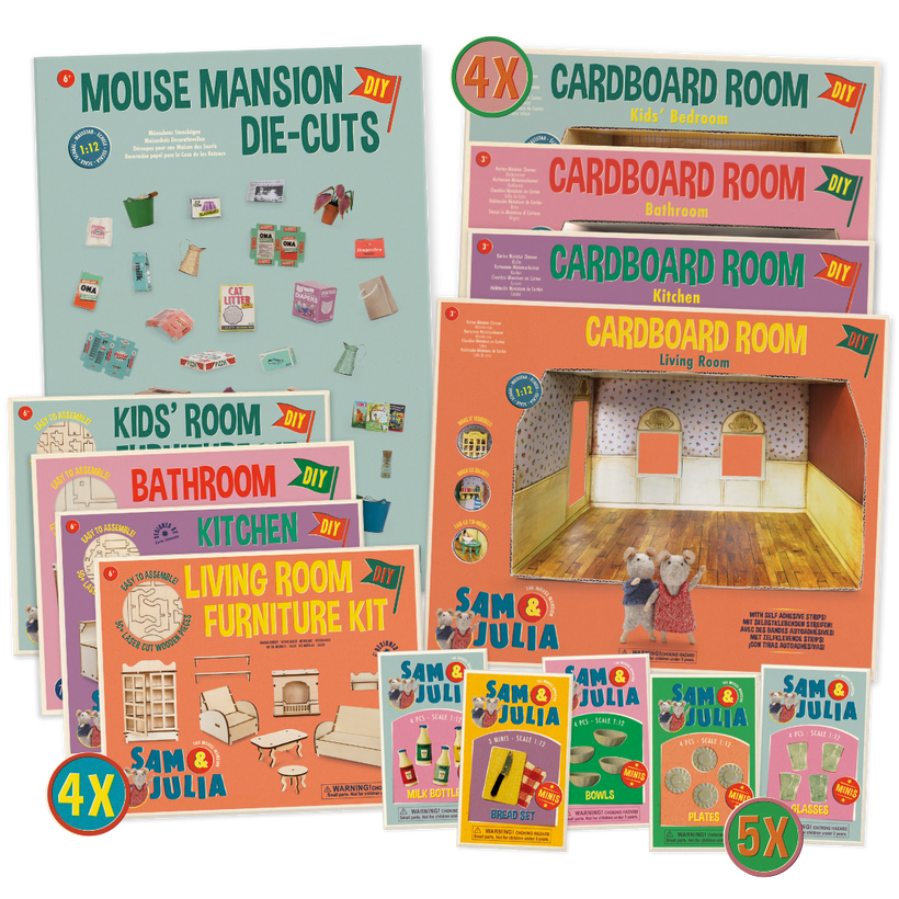 Paquete básico para construir tu propia Casa de los Ratones