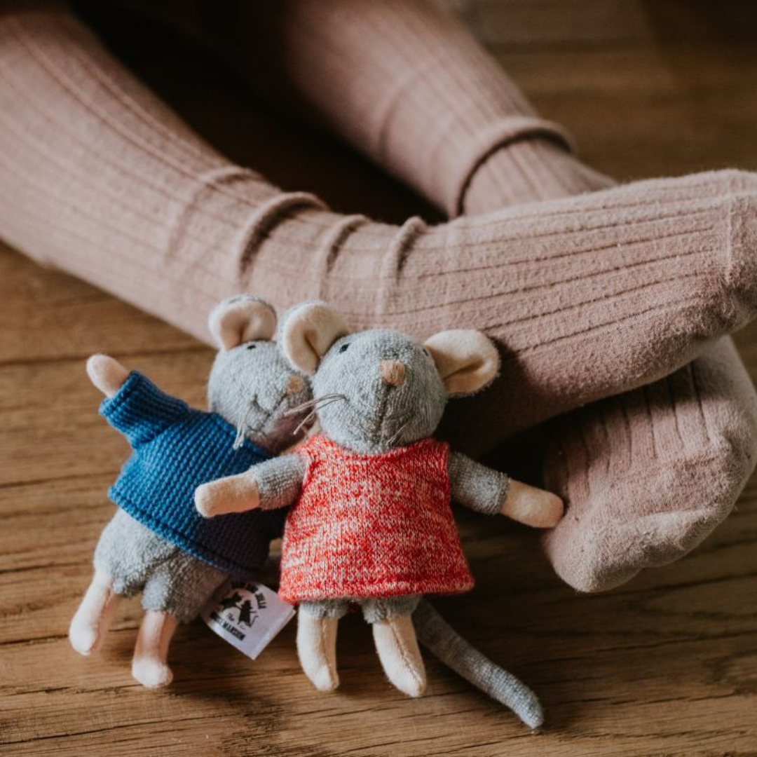 Set de Peluches Sam y Julia La Casa de los Ratones