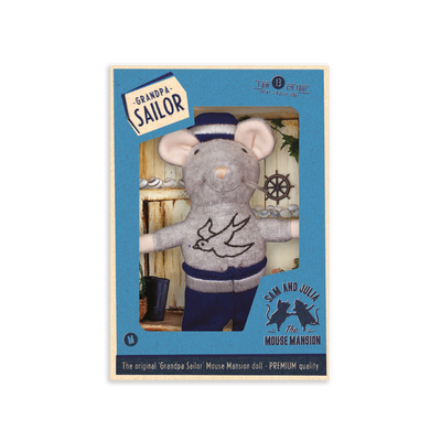 Peluche Raton – El Abuelo Marinero