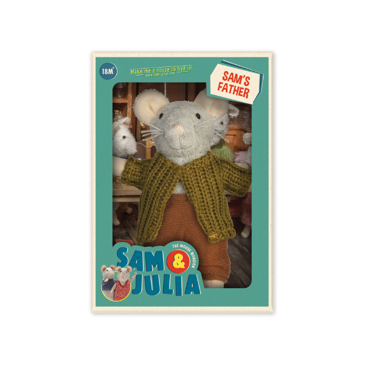Peluche Raton - Padre de Sam