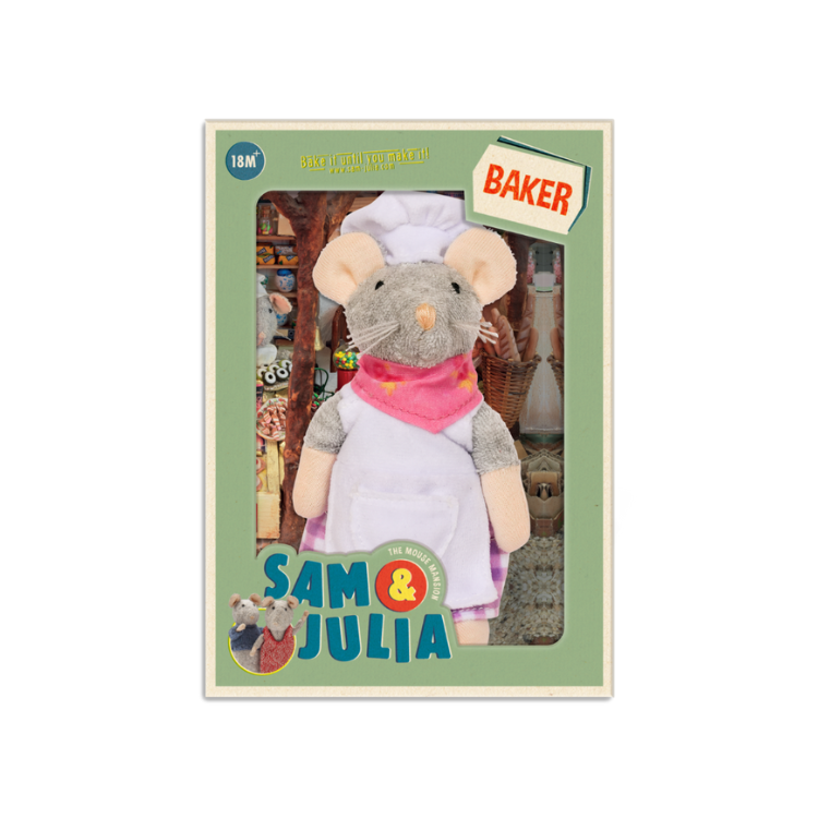 Peluche Raton – La Panadera