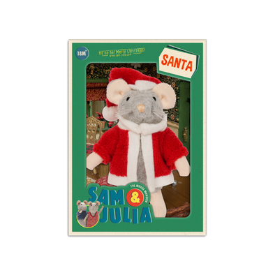 Peluche Raton - Santa Claus