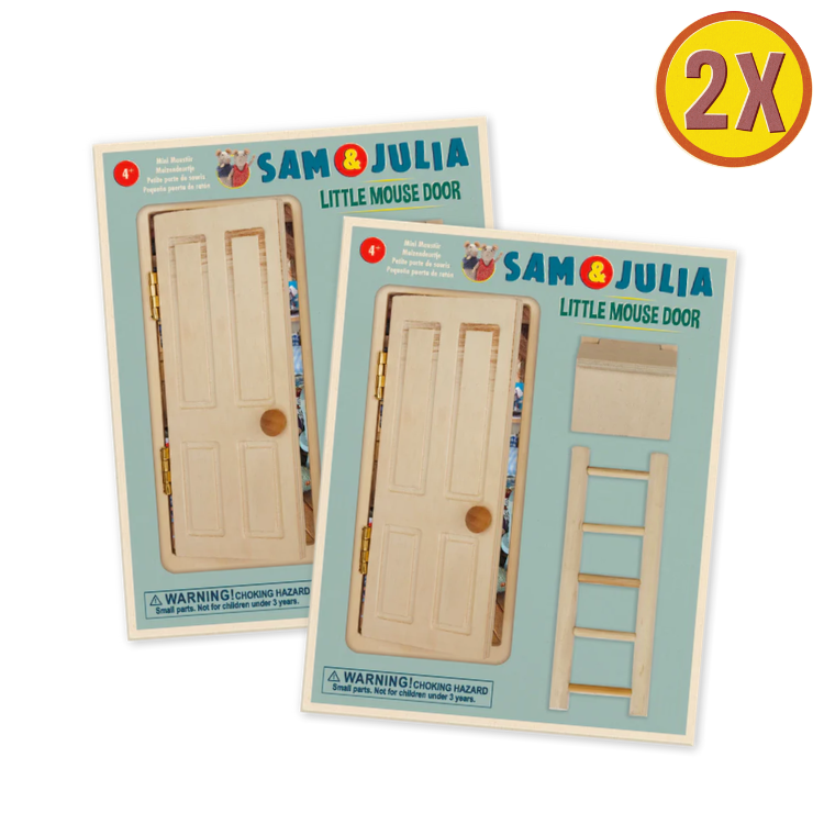 Pack – 2x Pequeña Puerta de Ratón