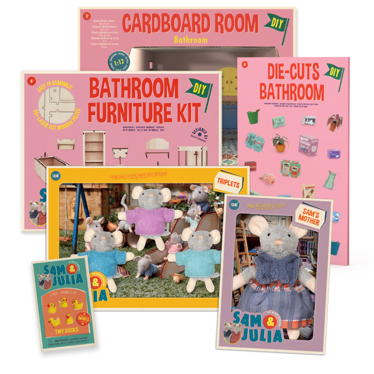 Pack: La Hora del Baño con los Trillizos