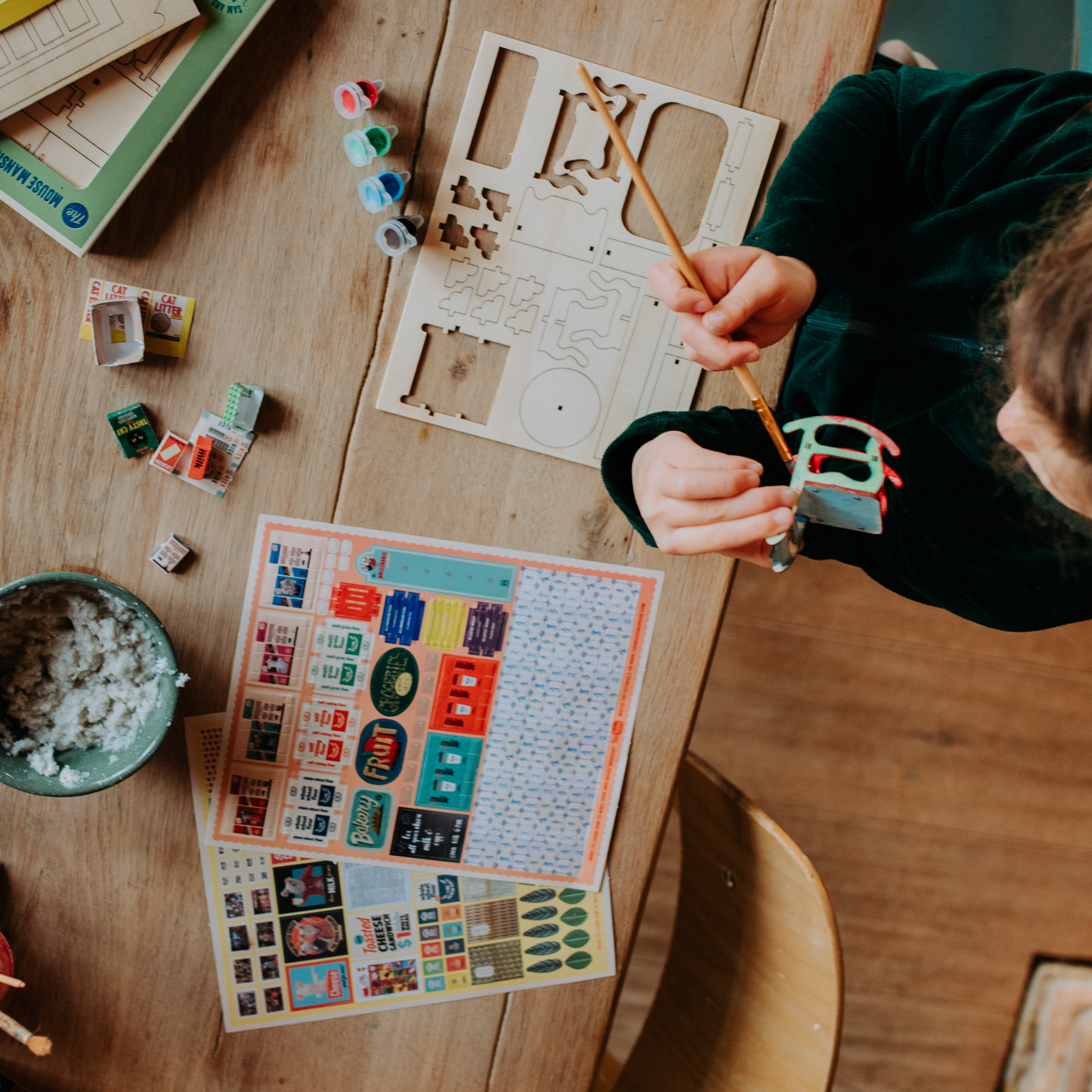 Decoración papel - Dormitorio y salón