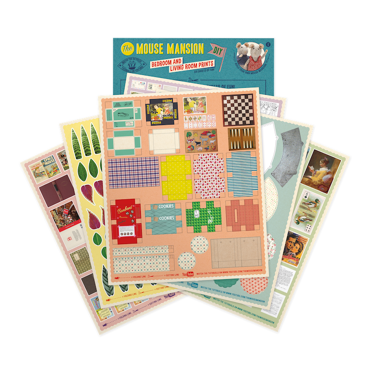 Decoración papel - Dormitorio y salón