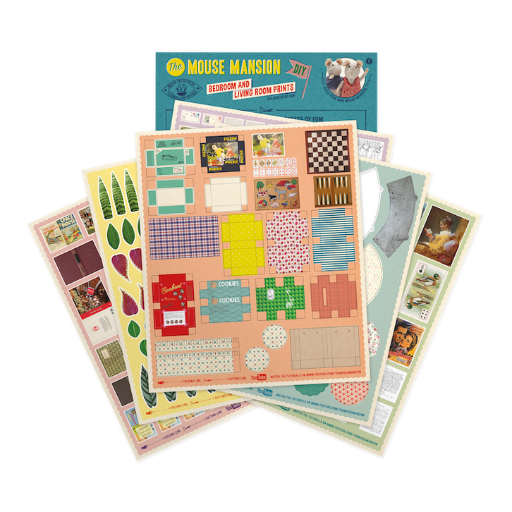 Decoración papel - Dormitorio y salón