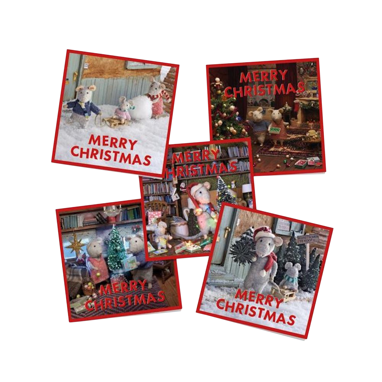 Set tarjetas - Navidad