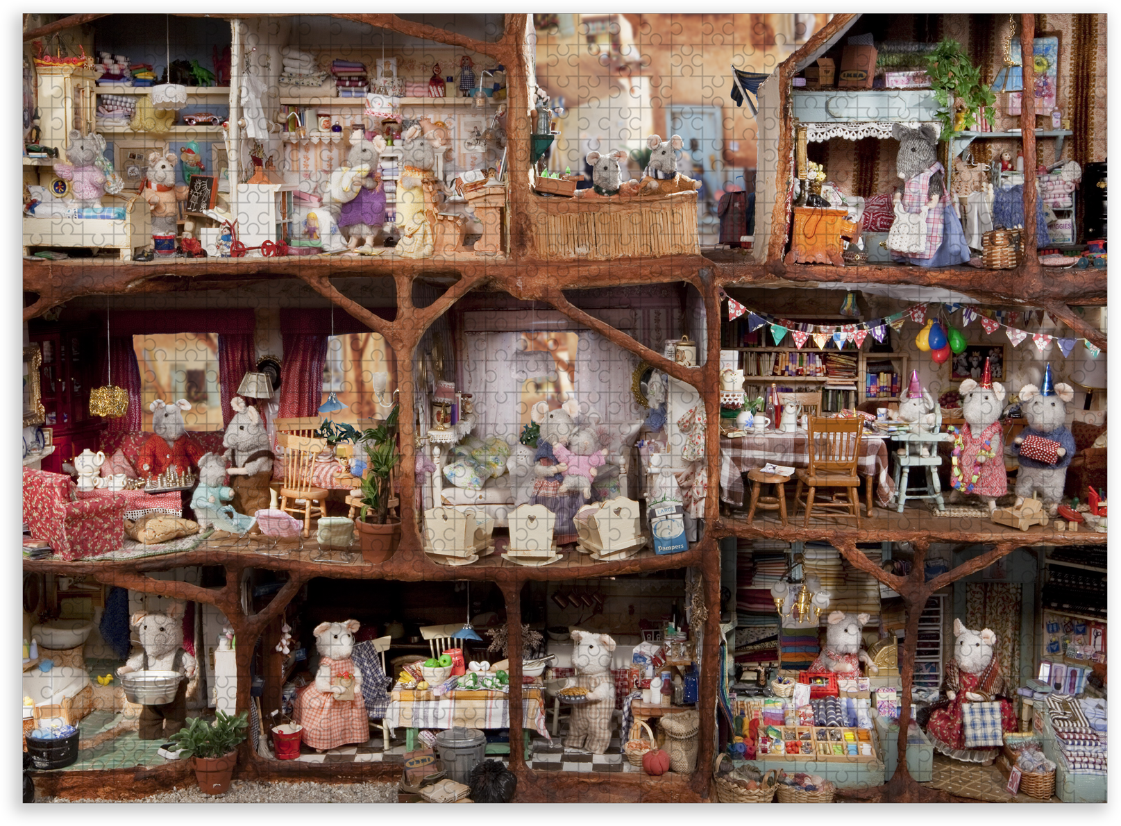 Puzzle 1000 piezas – La Casa de los Ratones