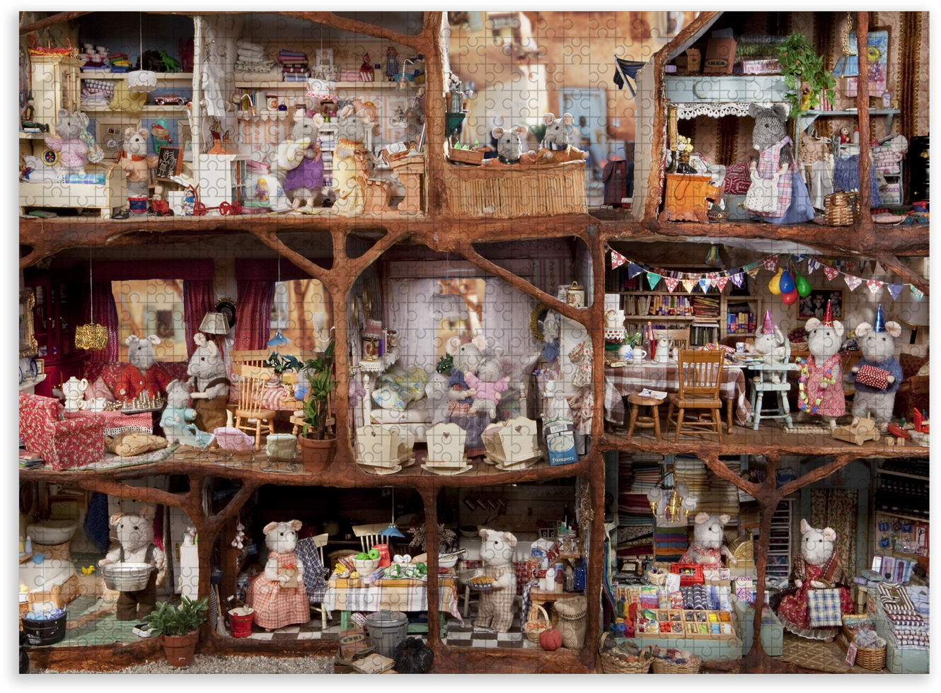 Puzzle 1000 piezas – La Casa de los Ratones