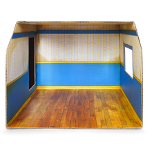 Cargar imagen en el visor de la galería, Habitación Miniatura de Cartón - Dormitorio Infantil
