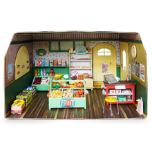 Cargar imagen en el visor de la galería, Habitación Miniatura de Cartón - Tienda
