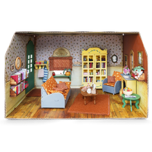 Cargar imagen en el visor de la galería, Habitación Miniatura de Cartón - Sala de Estar
