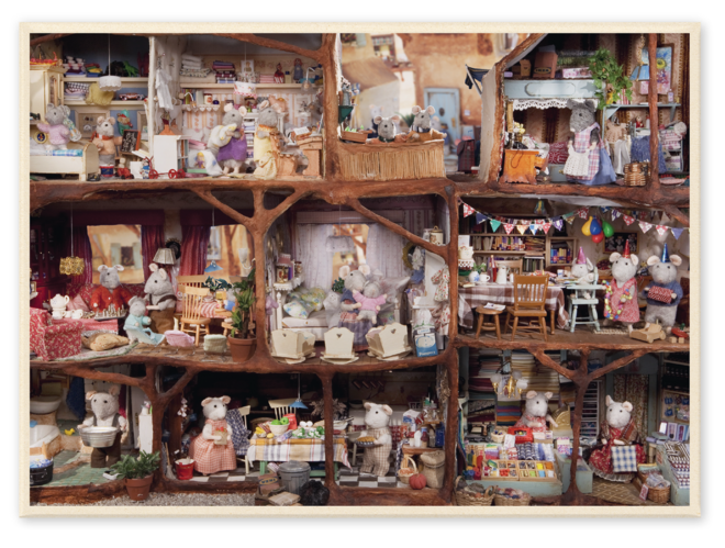 Puzzle 1000 piezas – La Casa de los Ratones