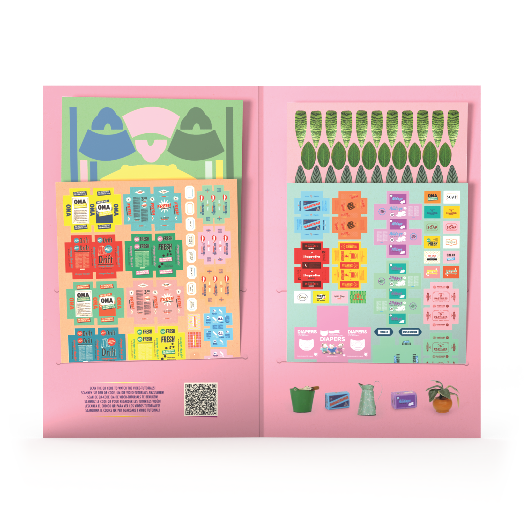 Decoración Papel – Para el Baño