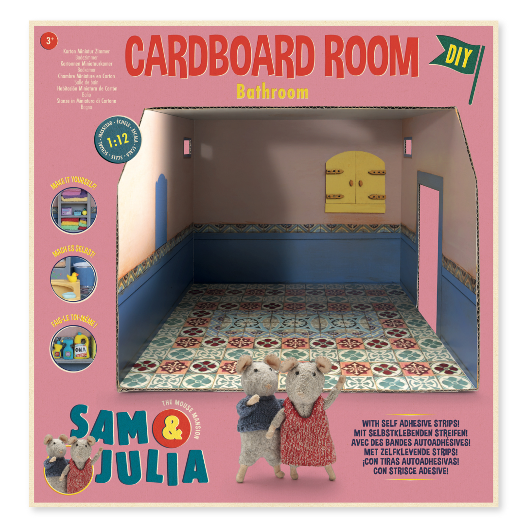 Habitación Miniatura de Cartón