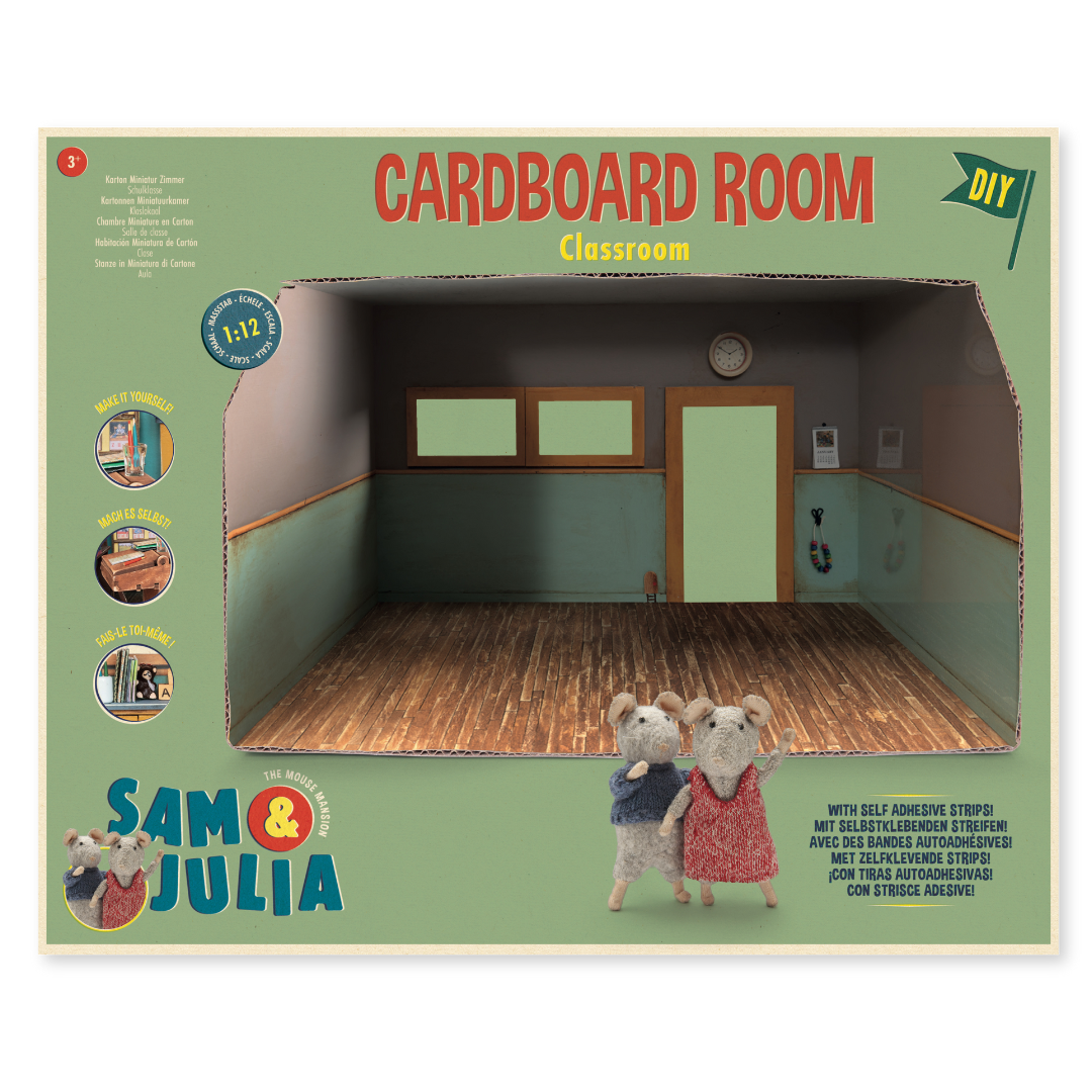 Habitación Miniatura de Cartón
