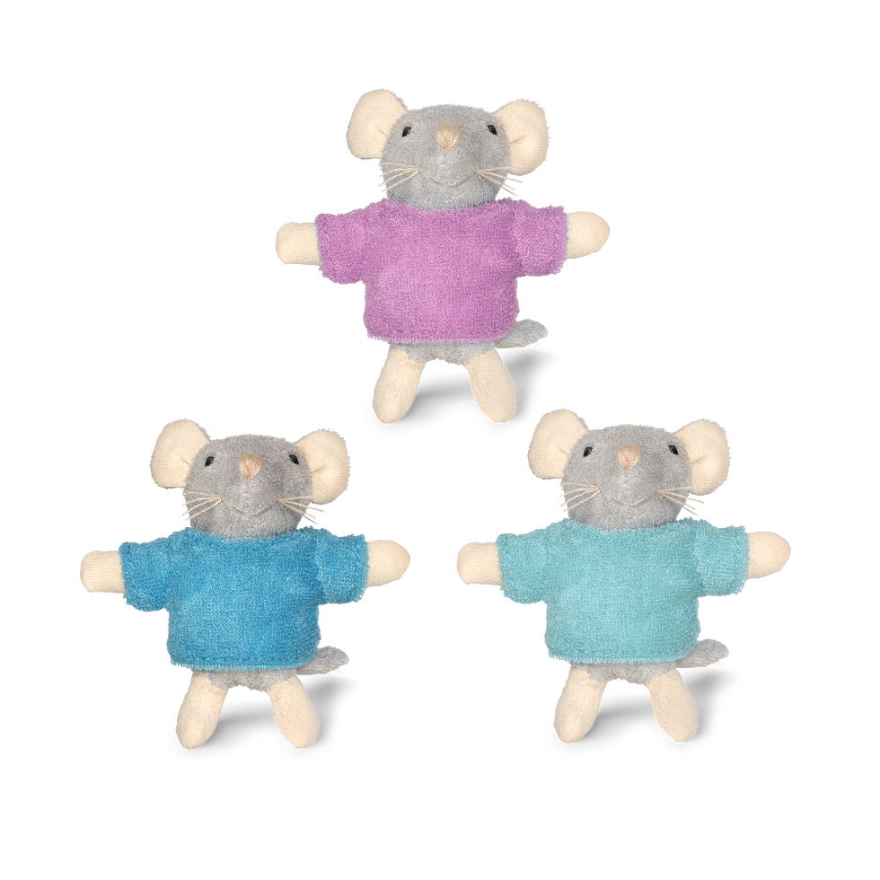 Peluche Raton – Los Trillizos