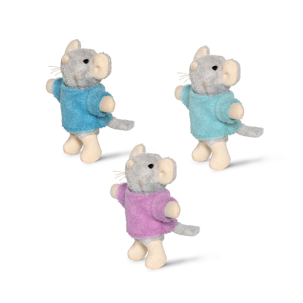 Peluche Raton – Los Trillizos