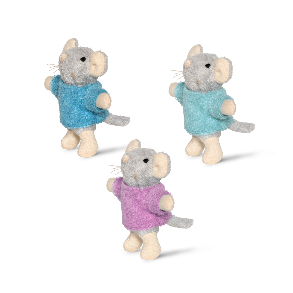 Peluche Raton – Los Trillizos