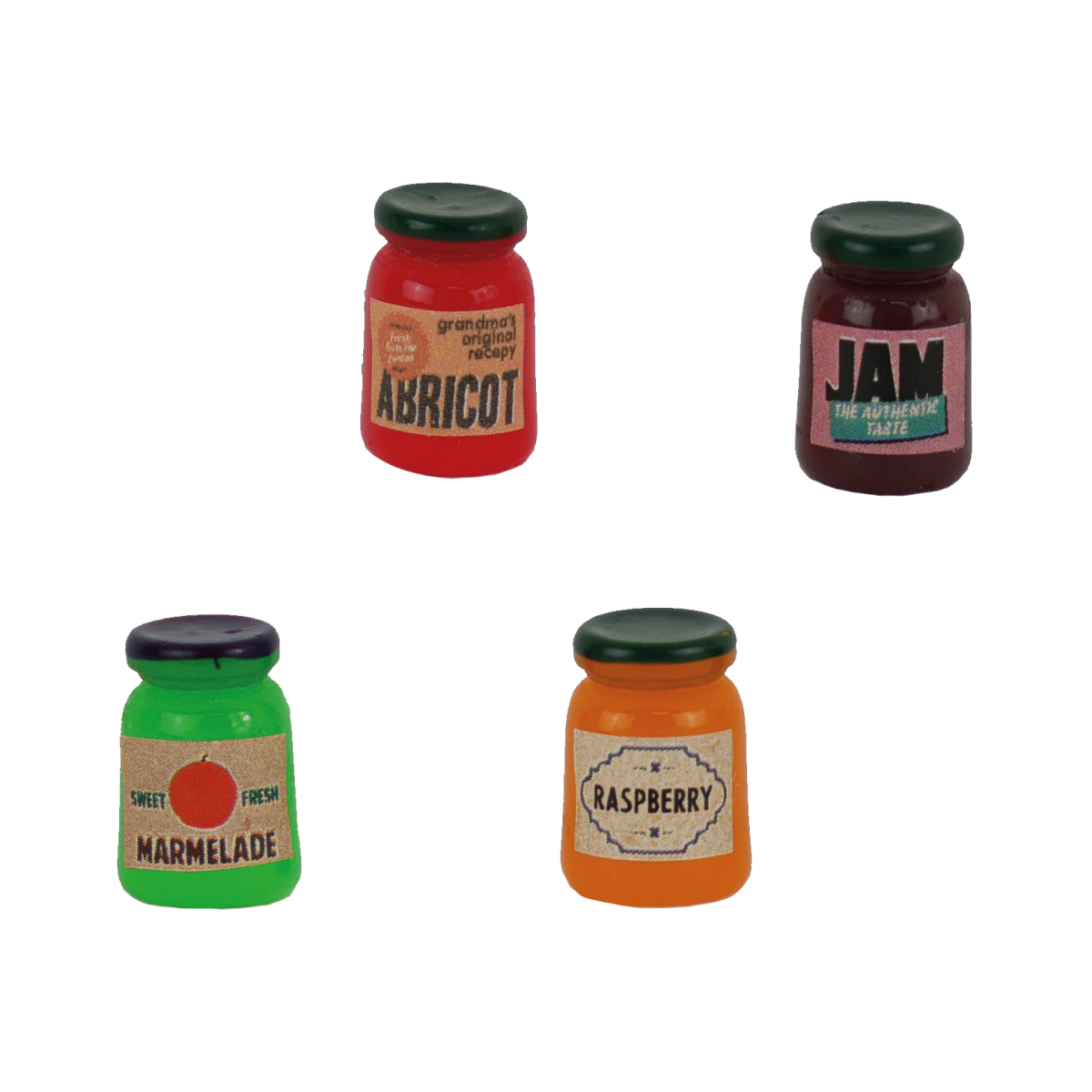El completo juego de miniaturas